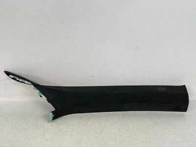 ⭐2012-2021 TESLA MODEL S PILLER TRIM W/ SPEAKER ALCANTARA BLACK FRONT OEM LOT2TP - Image 1 of 4