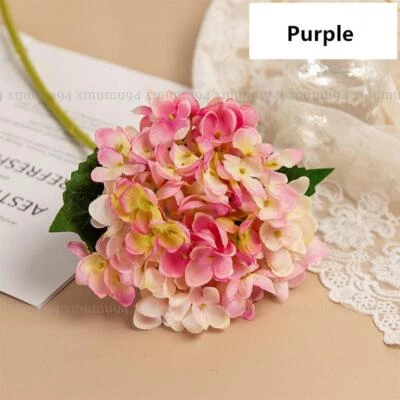 Ramo de flores falsas de seda artificial ramo boda novia decoración del hogar Foto 1 de 4