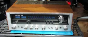 Sansui Receiver 6060 cleaned, new bulbs, looks good. Sounds great - Picture 1 of 13