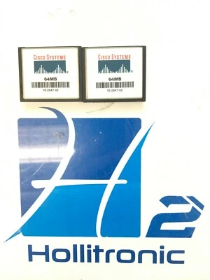 Lot of 2 64MB 16-2647-002 Compact Flash - Image 1 of 3
