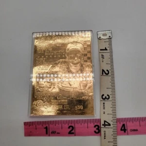 1996 Dale Earndhardt 7 Time Nascar Cup Champion 23kt Gold Card #0339 - Picture 1 of 5