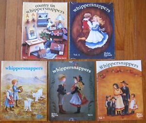  WHIPPERSNAPPERS Tole Painting Books BY HELAN BARRICK  1980-1985