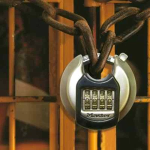 MASTER LOCK EXCELL COMBINACIÓN RESISTENTE A LA INTEMPERIE DISCO CANDADO PLATEADO 70MM - Imagen 1 de 7
