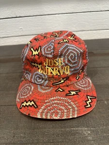 Vintage Jose Cuervo Aztec Print Hat Cap 80s Lightning Snapback Made In USA - Bild 1 von 10