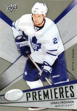 2008-09 UD Ice #131 Jonas Frogren