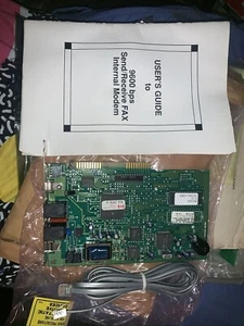 9600 bps send/receive fax internal modem - Picture 1 of 5