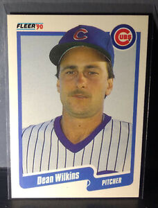 1990 Dean Wilkins Fleer Baseball Card #47