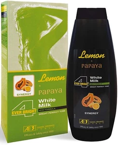 Lemon 4Ever Bright + Papaya White Body Milk | 400ml - Picture 1 of 8