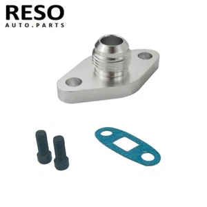 Adaptador de brida macho de drenaje de retorno de aceite turbo AN10 para TOYOTA LEXUS 1JZ 2JZ GTE - Imagen 1 de 10