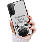 ( For Samsung A15 ) Back Case Cover H23082 Pug Dog