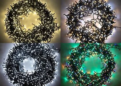 Compact LED Lights Christmas Strings Multifunction Xmas Tree Home Festive Decor - Image 1 of 3