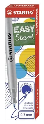 STABILO Patrone für Tintenroller EASYoriginal blau 0,3 mm (3 Patronen)