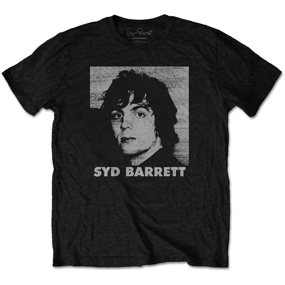 Camiseta Syd Barrett Headshot Negra Nueva Foto 1 de 1