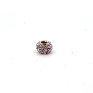 Charm In Argento Sterling Per Ragazza "Cristallo Di Ametista Bling" G10035P2 - Foto 1 di 4