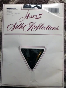 Hanes Backseam Strumpfhose tiefschwarz Größe C-D - Bild 1 von 4