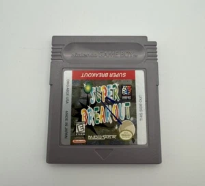Super Breakout (Game Boy, RARE Grey Cart DMG Release) -TESTED WORKING - Picture 1 of 8