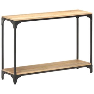 NNEVL Console Table 110x30x75 cm Solid Mango Wood - Picture 1 of 10