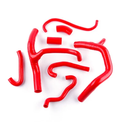 Red For Honda CBR 1000 RR CBR1000RR Radiator Silicone Hoses 2004 2005 2006 2007 - Imagem 1 de 4