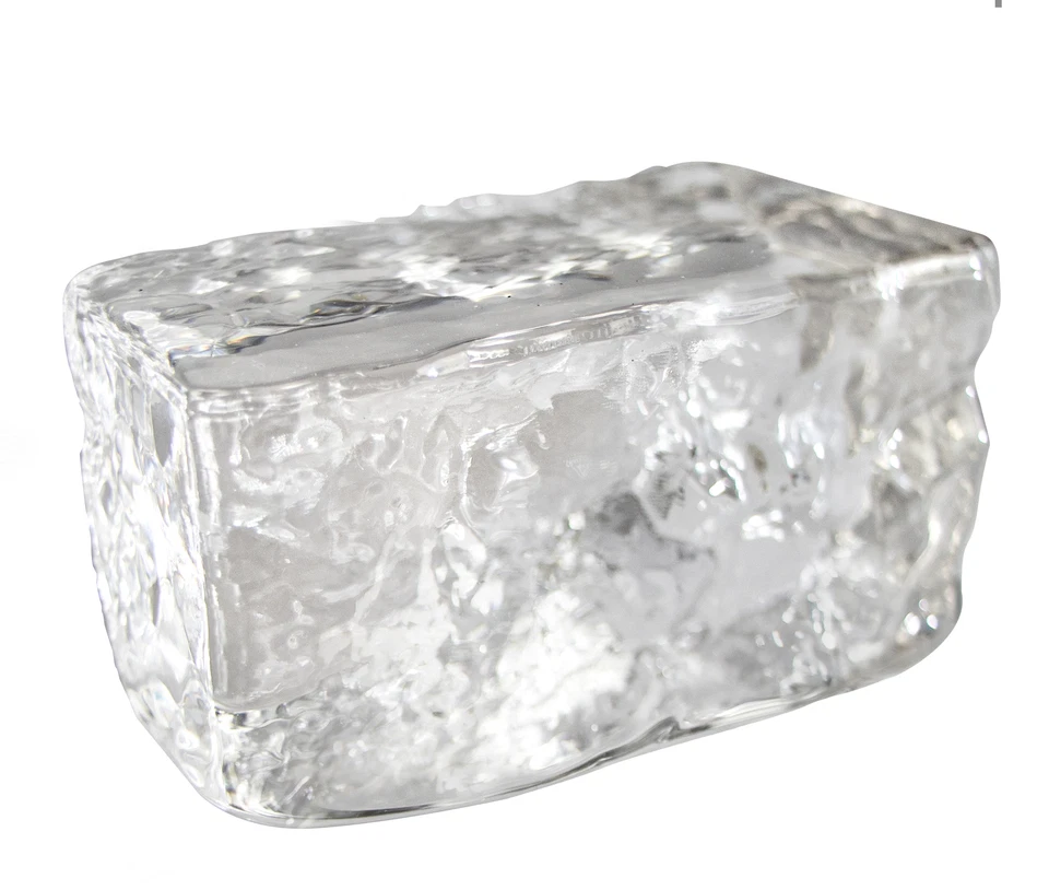 Fuchs Design Crystal Collection Ice glänzend Glasziegel 10x5x5 cm