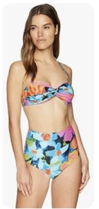 NWT $330 Sz M MARA HOFFMAN MARIGOLD CHEY TWIST BANDEAU TOP & LYDIA BOTTOM - Picture 1 of 9