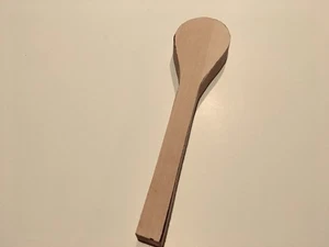 Cucchiaio ciliegio 12" vuoto per intaglio | legno duro essiccato al forno | Made in USA - Foto 1 di 3