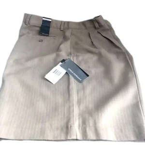 Greg Norman Men's Golf Shorts Beige 36W 8" Inseam - Picture 1 of 17