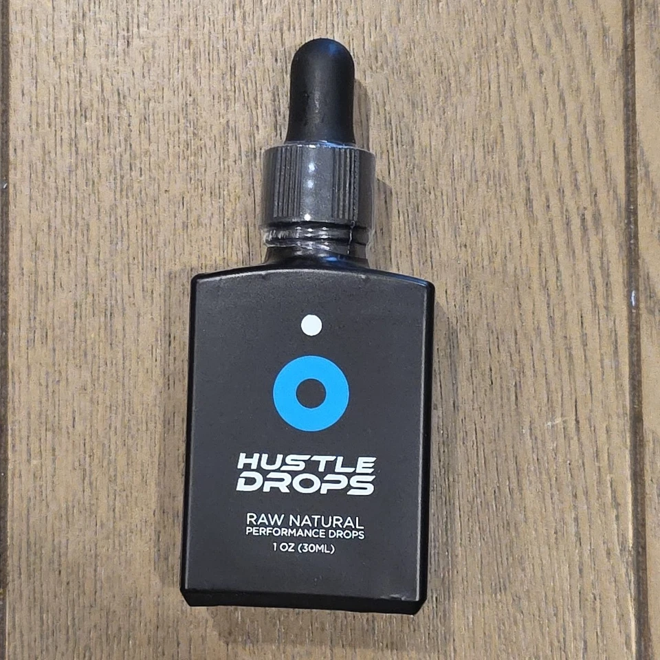 Hustle Drops  1oz (30ml) -Raw Natural Respiratory Support for Sports and Fitness - Image 1 of 4