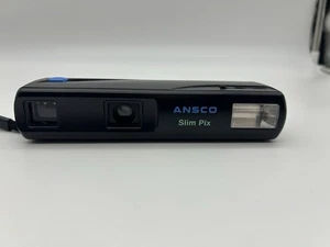 Ansco Slim Pix 110 Film Camera Vintage Point & Shoot Retro Flash - Picture 1 of 9
