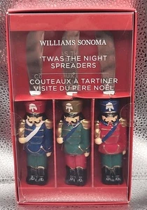 Williams-Sonoma Twas The Night Spreader Set X3. New - Picture 1 of 4