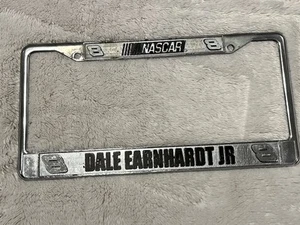 Dale Earnhardt Jr Metal Chrome License Plate Frame #8 - Picture 1 of 4