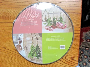 FLOWER & HERB DRYER-THE SPRING SHOP-METAL HANGING-NEW! - Picture 1 of 6