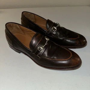 Allen Edmonds RANDOLPH Leder BIT Penny Loafer Vintage Hickory Größe 11,5 B - Bild 1 von 17