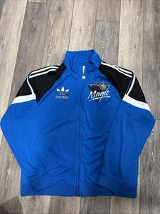 Vintage 90's Classic Adidas Orlando Magic NBA Zip Up Jacket Coat Size 2XL - Picture 1 of 5