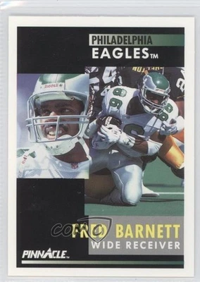 1991 Pinnacle Fred Barnett #124 - Image 1 of 2