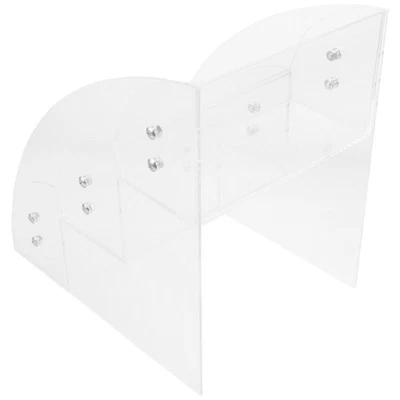  Scatola Porta Trucchi Organizer Organizzatore Del Bagno Pennelli Per Trucco - Immagine 1 di 4