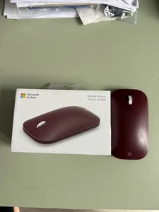 Microsoft Surface Mobile Mouse SC Bluetooth Poppy Red - In Box - Picture 1 of 1