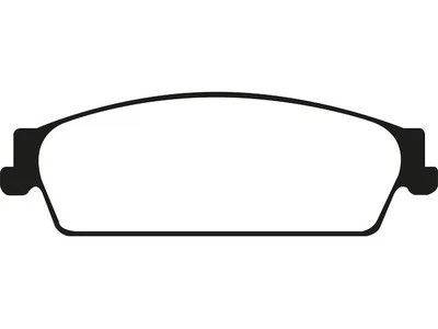 Rear Brake Pad Set For 2007-2014 GMC Yukon XL 1500 2008 2009 2010 2011 RR654TQ - Image 1 of 4