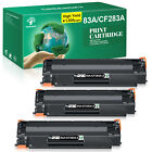 3X Cf283a Toner Replacement For Hp 83A Laserjet M125nw M127fw M225dn M201dw