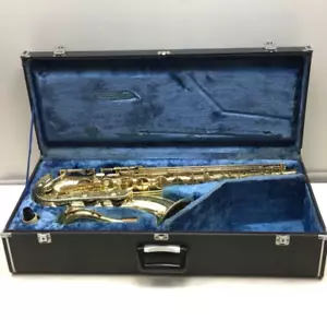 Yamaha YTS-61 Tenor Saxophone Wind Orchestra w/Case Mouthpiece Adjusted Used - Picture 1 of 9