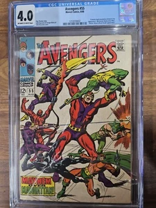 Avengers #55 CGC 4.0 Marvel Comic KEY 1st Ultron-5 Appearance - Picture 1 of 6