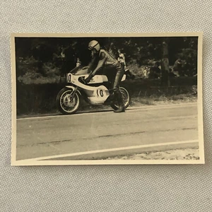 Vintage Motorcycle Racing Photo photograph Snapshot Yamaha 1971 - Picture 1 of 3