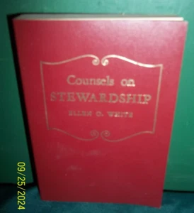 Counsels on Stewardship Ellen G White 1940 Softcover Seventh Day Adventist SDA - Picture 1 of 1