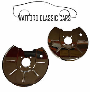 Highly polished MGB Brake dust covers