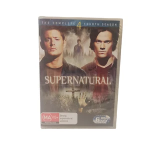 Supernatural Season 4 DVD TV Series American Drama Fantasy Ghosts Demons Monster - Picture 1 of 11