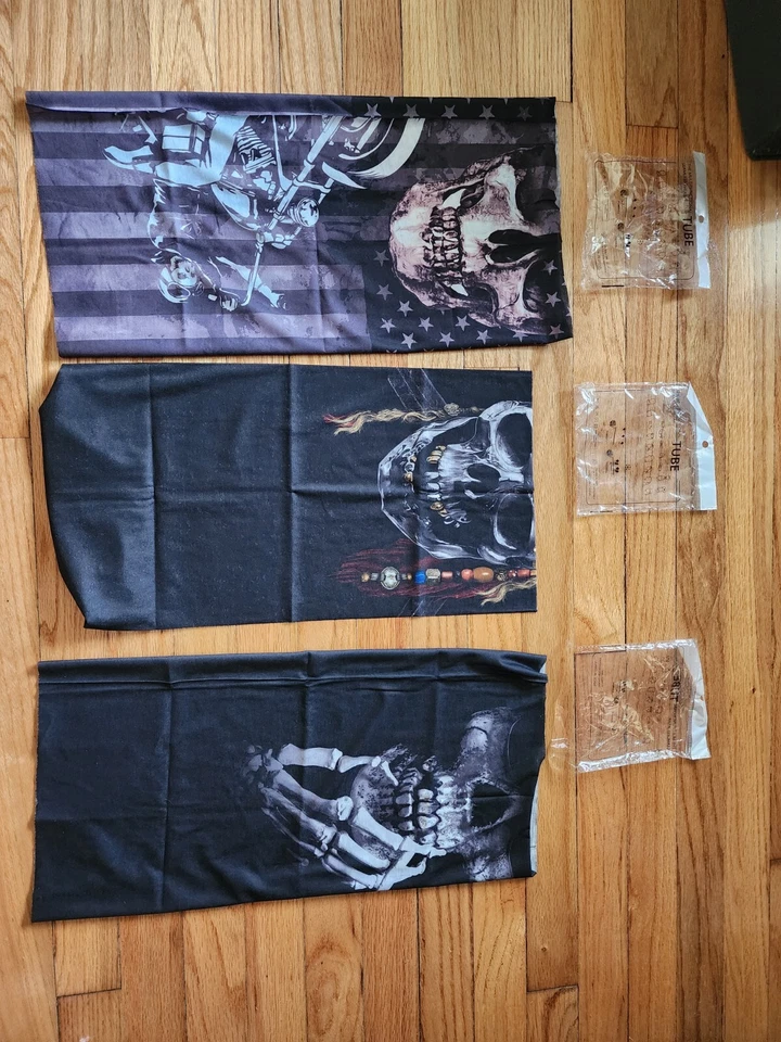 3 Original Multifuncional Sin Costuras Desgaste Cabeza Mascarilla Gorro Tubo Esquí Buff Foto 1 de 1