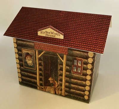 House Shaped Gift Box - Rip Van Winkle Log Cabin - Christmas - All Occasions - Image 1 of 4