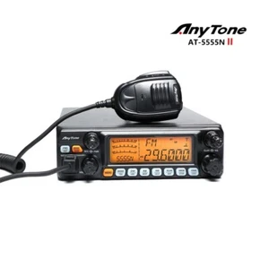Radio móvil ANYTONE AT-5555N II 25.615-30.105Mhz AM/FM con función CTCSS/DCS - Imagen 1 de 18