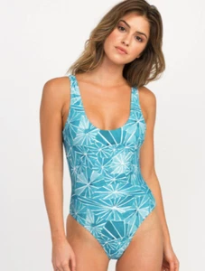RVCA MICHELLE BLADE PAINTED ONE PIECE SWIMSUIT SIZE XS - Bild 1 von 6
