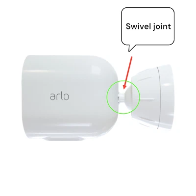 Carcasa de montaje de cámara de seguridad Arlo Total junta giratoria para VMA5100-10000S blanco Foto 1 de 4