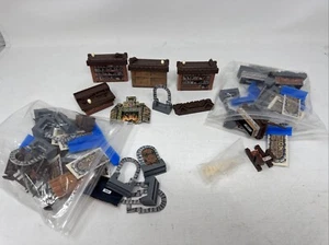 1990 HeroQuest Original Replacement Large Lot Furniture Skulls Gates Hero Quest - Picture 1 of 6